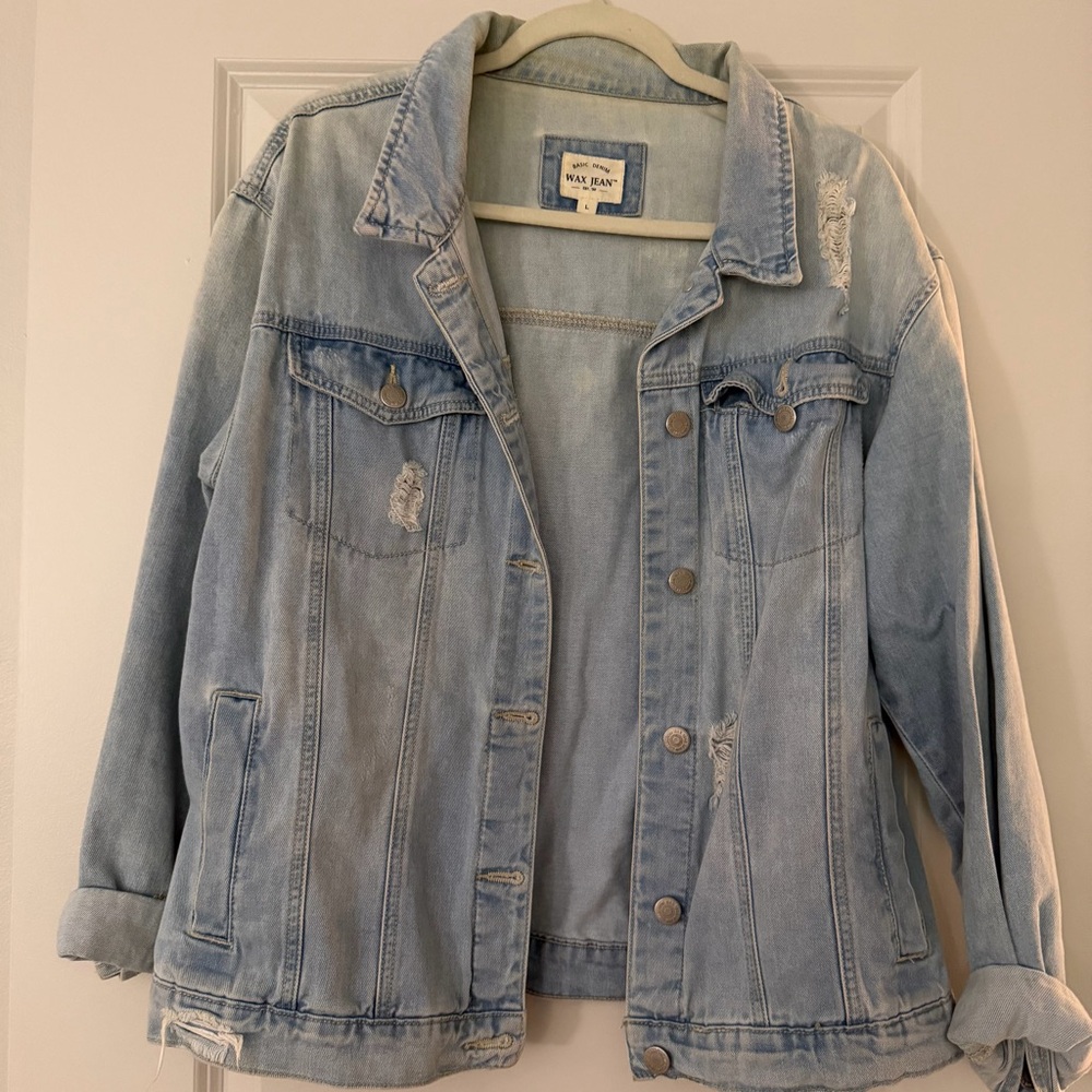 Wax Jean Light Blue Denim Jacket